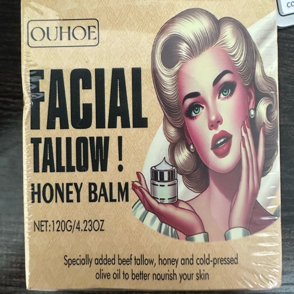 OUHOE Facial Tallow Honey Balm